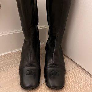 Chanel Boots - 1.5inch heel, below knee